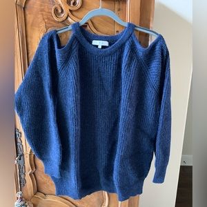 IRO pullover sweater with cutout shoulders